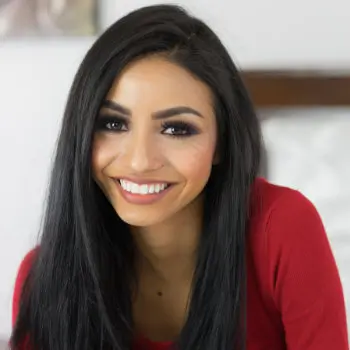 beautiful indian woman with nice smile 1