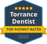 badge patient torrance dentist 2025 license confirmed